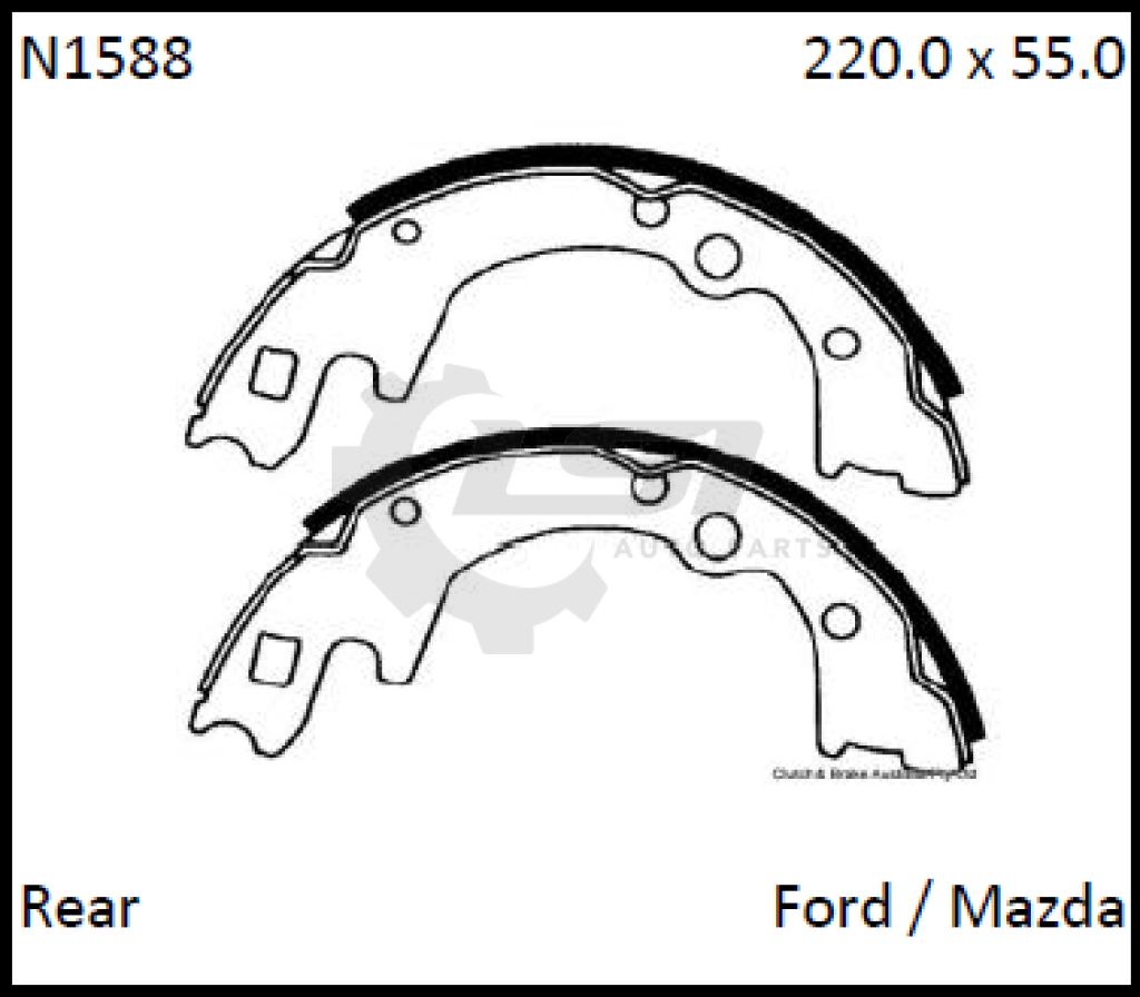 Horsepower Brake Shoes