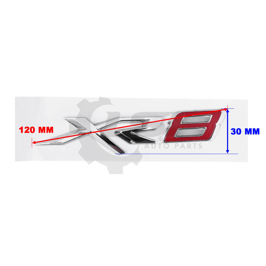 NEW XR8 Front Grille Badge Decal Emblem Logo Red ’8’’ For Ford Falcon FGX Emblem