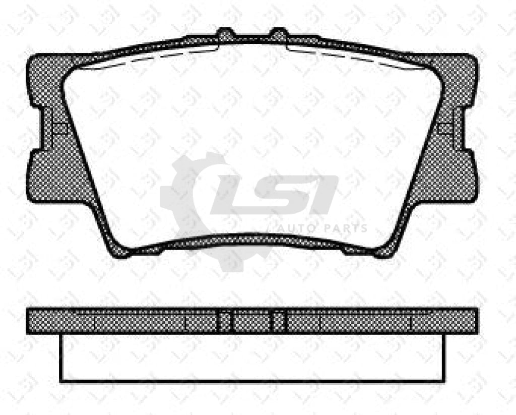 Rear Bendix Gct Brake Pads And Rotors Set For Toyota Rav4 2.4L 3.5L 2006- Disc Kit