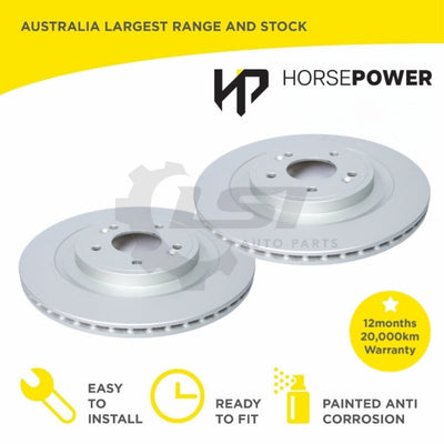 Rear Brake Disc Rotors for Kia Sorento MQ4 Carnival KA 2020 - on Brake Disc Rotors