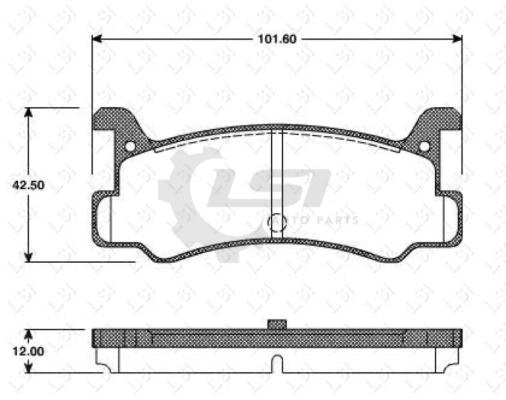 Rear Brake Pads and Disc Rotors Set for Mazda 323 1.8L ASTINA BG 1991-07/1994 Disc Brake Kit