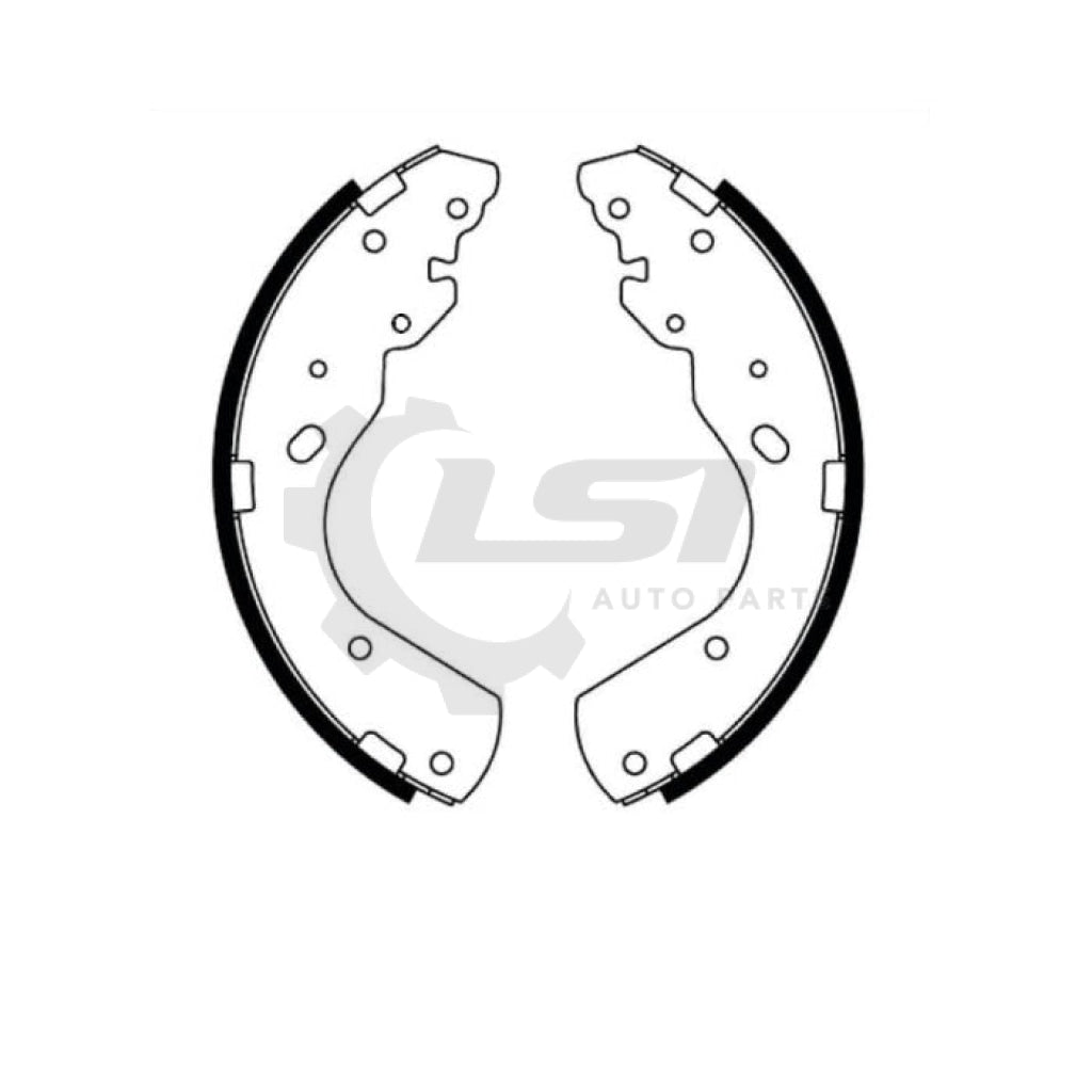 Rear Brake Shoes and Brake Drum set for Ford Ranger 3.2L 09/2011-06/2022 Drum Brake Kit