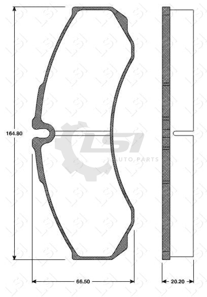 Remsa Brake Pads Fr/Rear Iveco