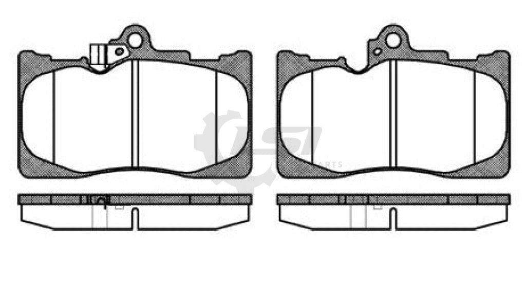 Rh Ultra Ceramic Brake Pads