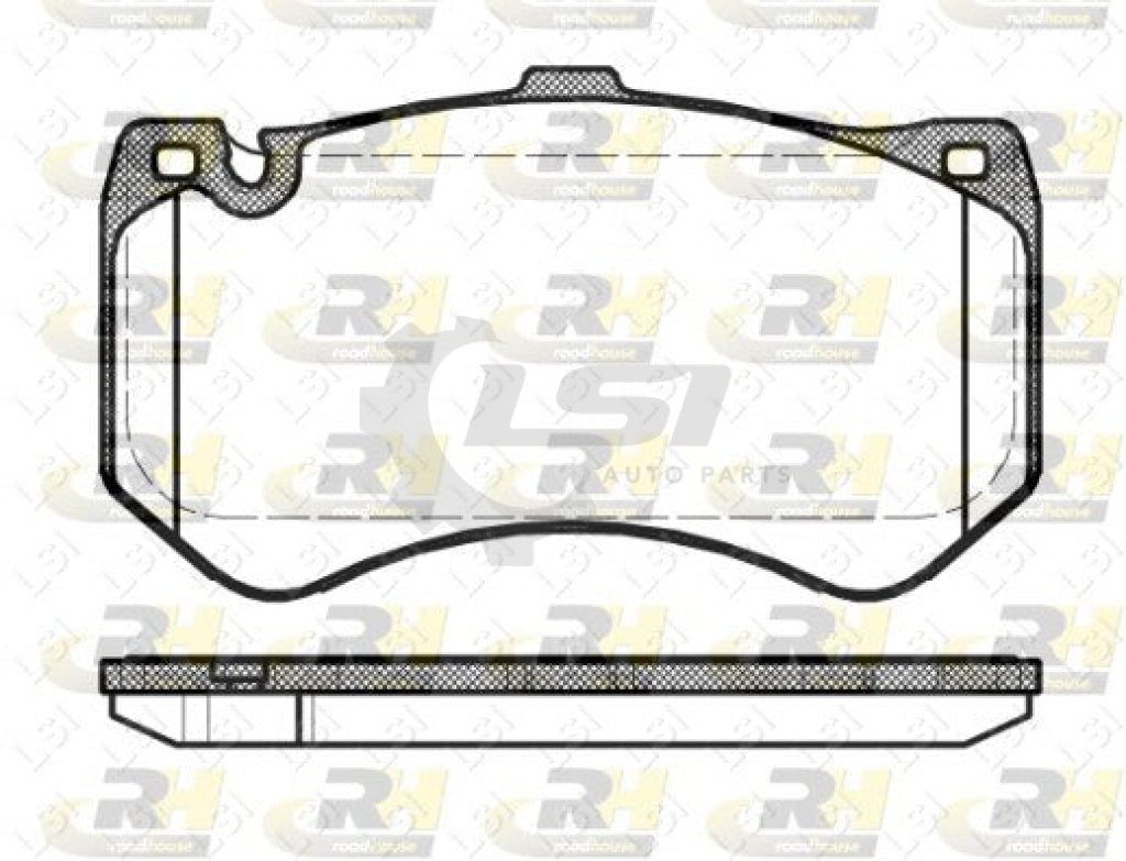 Roadhouse Brake Pad Fr Mercedes Pads