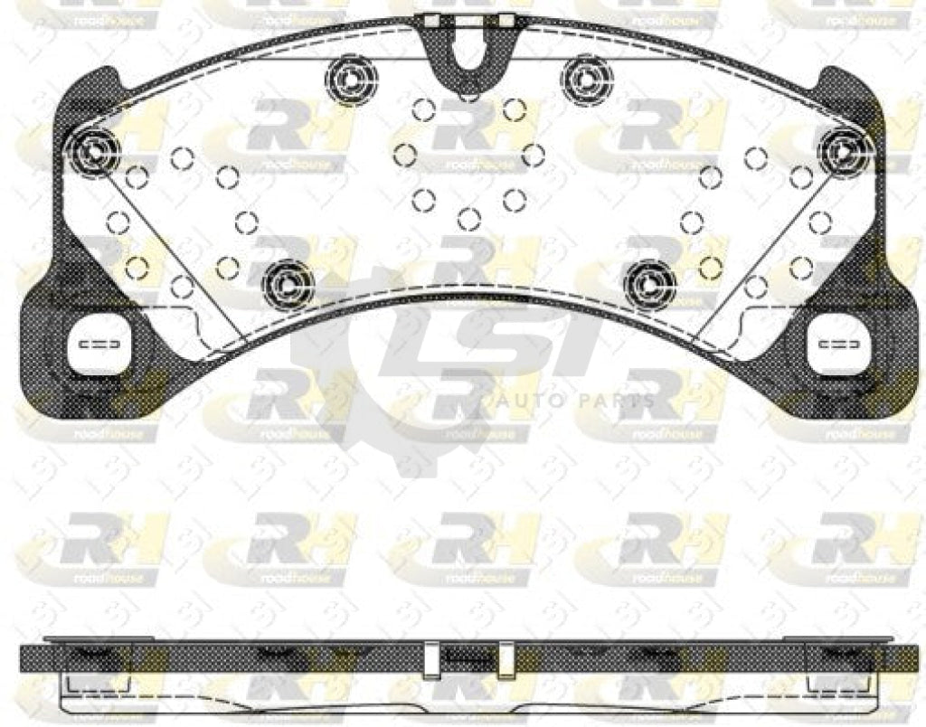 Roadhouse Brake Pad Fr Porsche Pads
