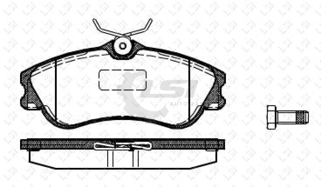 Roadhouse Brake Pads Fr Citroen
