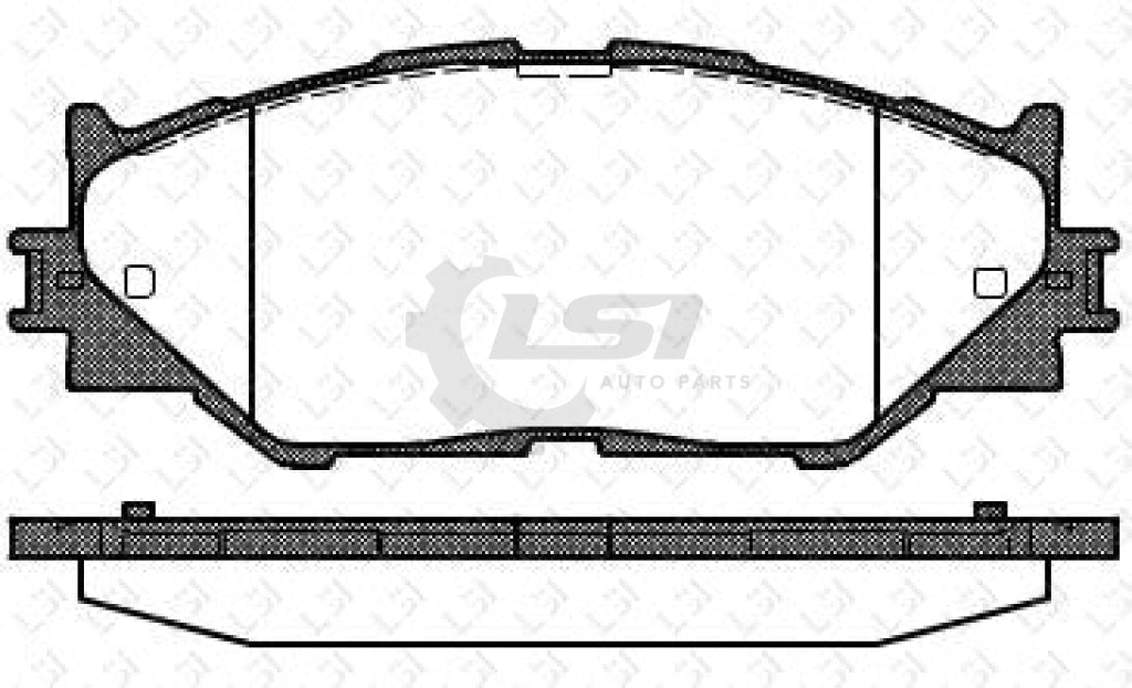 Roadhouse Brake Pads Fr Lexus Is Ii 10/05-