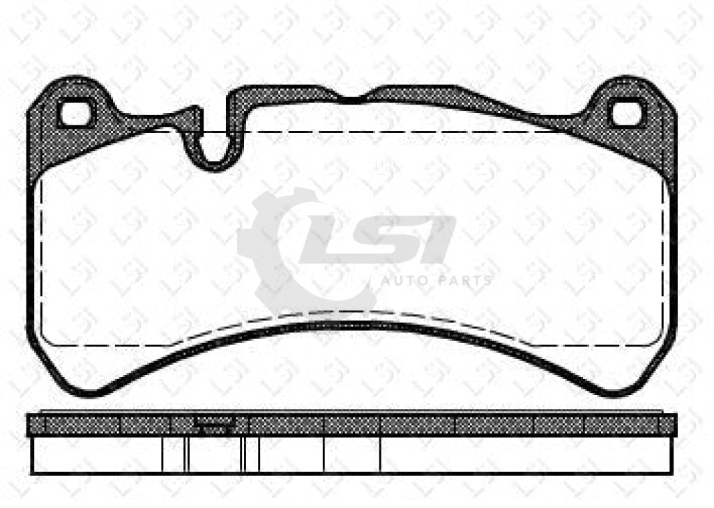Roadhouse Brake Pads Fr Mercedes Benz