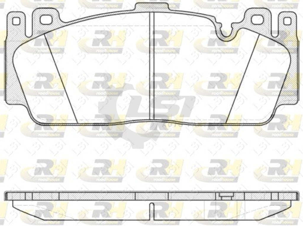 Roadhouse Brake Pads Front M5/M6