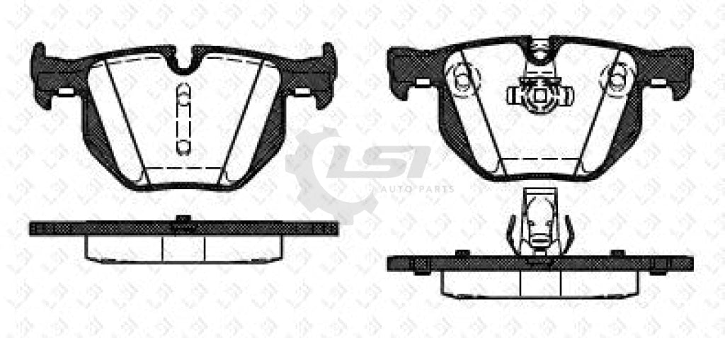 Roadhouse Brake Pads Rear Bmw 3 Series