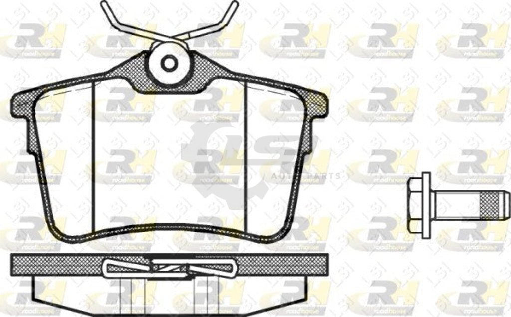 Roadhouse Brake Pads Rear Citroen