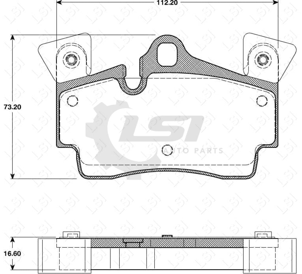 Roadhouse Brake Pads Rear Porsche