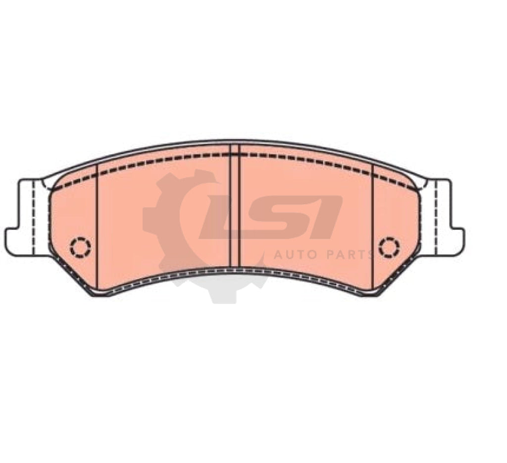 Roadhouse Ceramic Brake Pads Rear Ford
