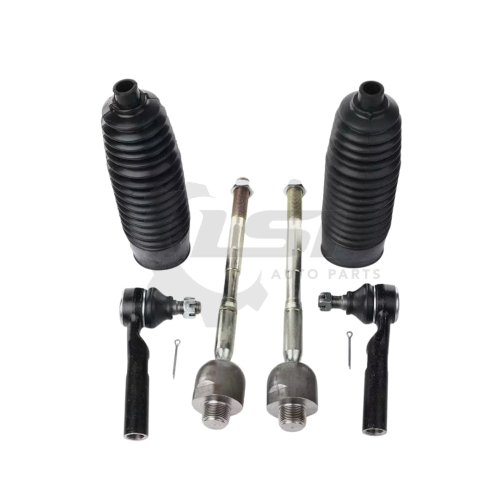 Tie Rod End + Rack End + Boots for Toyota Landcruiser Prado GDJ150 KDJ150 GRJ150 Tie Rod Ends