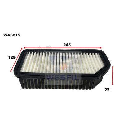 Wesfil Air Filter For Hyundai I20 Pb 1.4 2010-2015 Wacf0129
