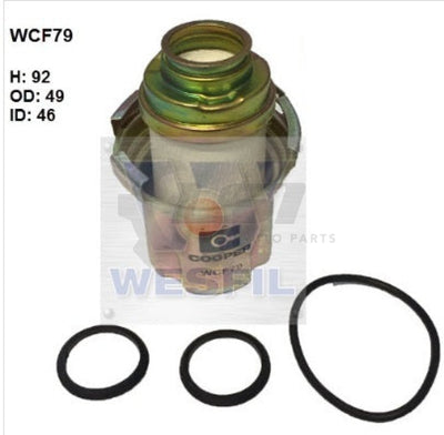 Wesfil Fuel Filter For Subaru Liberty Outback Tribeca