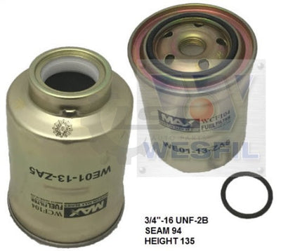 Wesfil Fuel Filter For Toyota Prado 120
