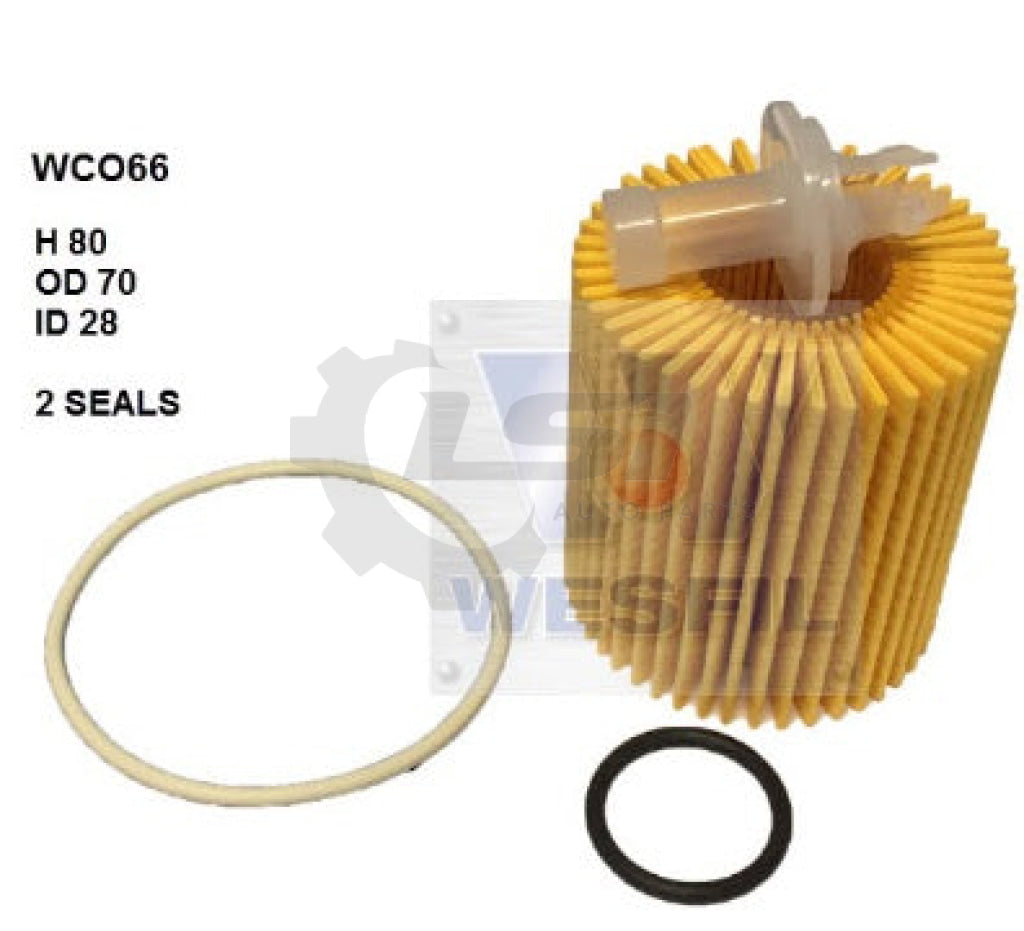 Wesfil Oil Air Filter Set For Toyota Rav4 Ala49 Service Kit
