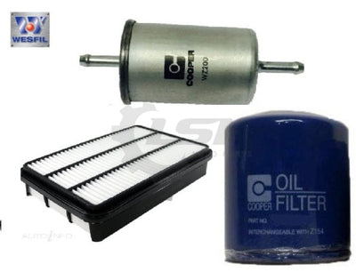 Wesfil Oil Air Filter Set For Holden Frontera Service Kit