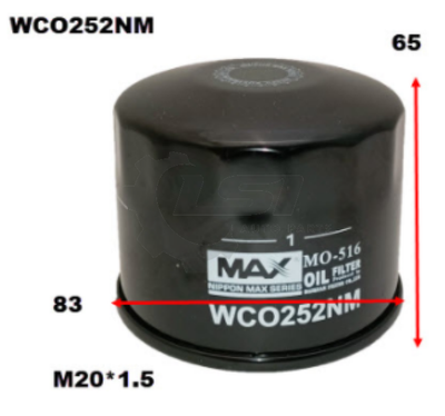 Wesfil Oil Filter Oil Filter