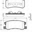 Rear Bendix 4WD Brake Pads and Disc Rotors for Mitsubishi PAJERO NM NP 2000-06