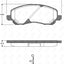 Front Brake Pads and Disc Rotors Set for Mitsubishi Outlander ZJ Zk ZL 12-21 Single Piston