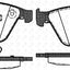 Front and Rear Brake Pads and Disc Rotors for BMW 320D E93 2.0L 2010-2014