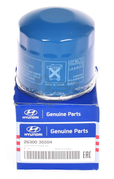 1 X Genuine Kia / Hyundai Oil Filter X-Ref:  Z79A