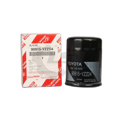 1 X Genuine Toyota Filter 90915-Yzzd4 For Hilux Landcruiser And Prado V6 V8 Oil