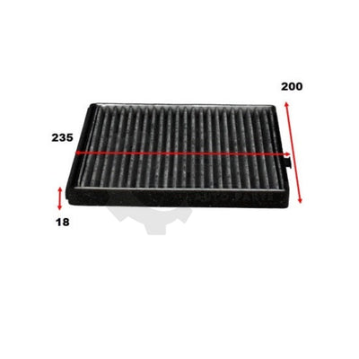 1 X Wesfil Cabin Air Pollen Filter Wacf0001