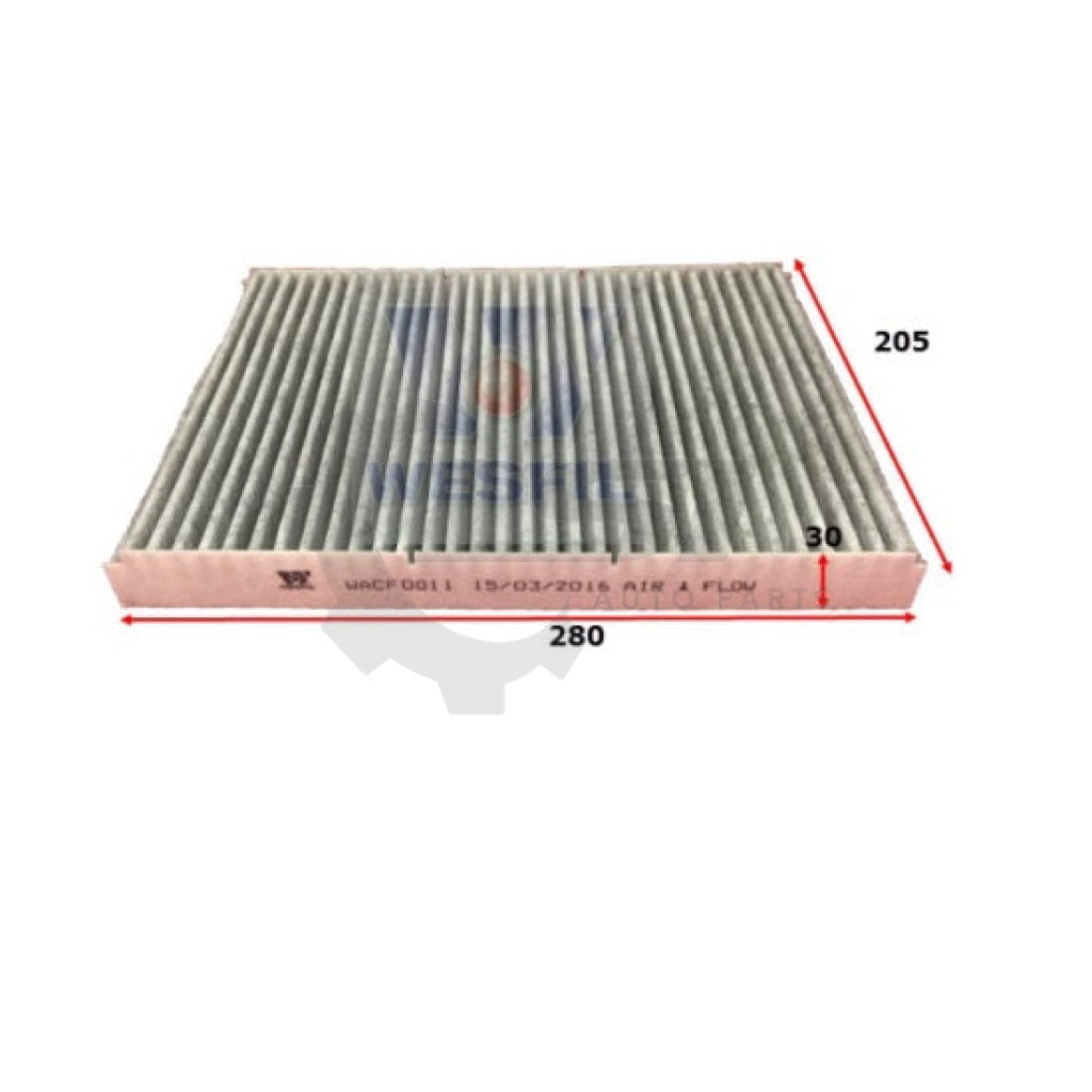 1 X Wesfil Cabin Air Pollen Filter Wacf0011