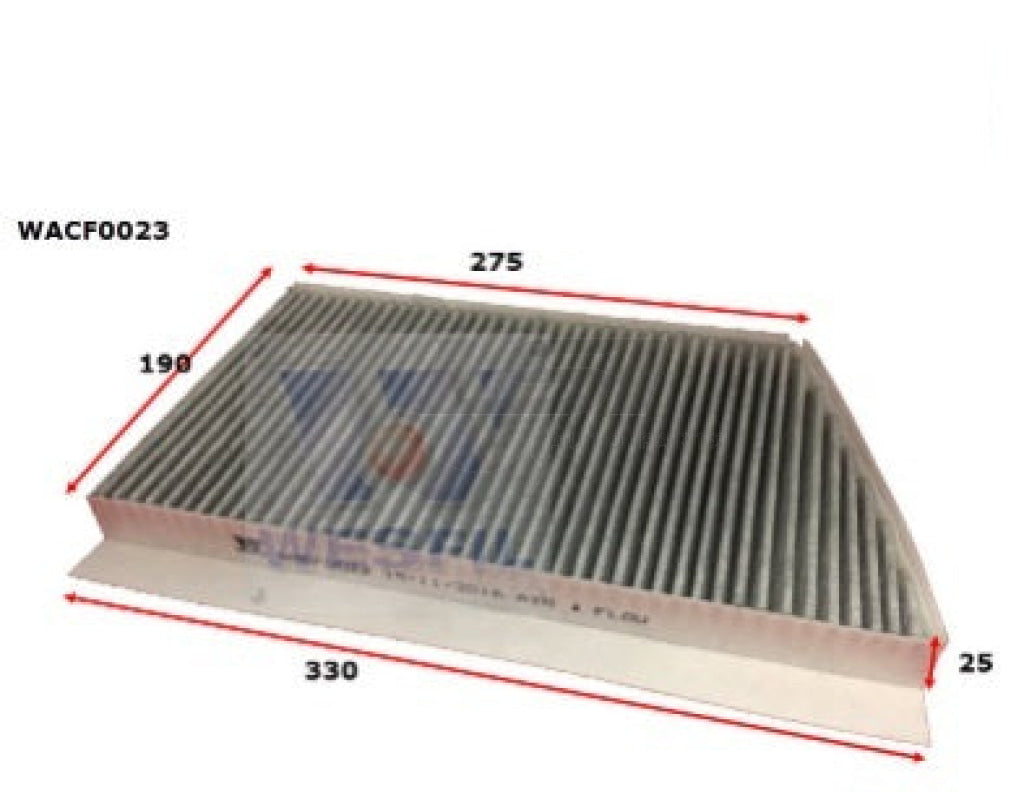 Wesfil Cabin Air Filter (2-Pack) WACF0040 – Replacement Pollen Filter
