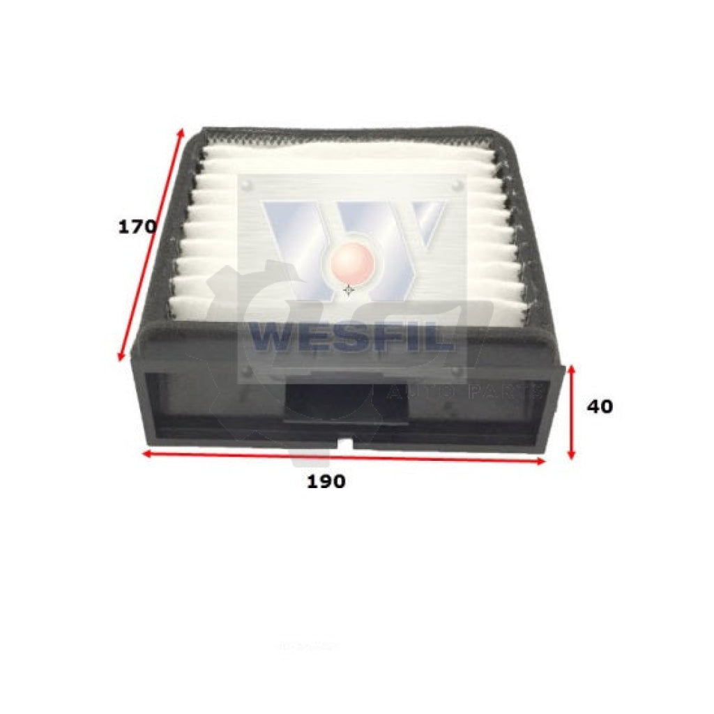 1 X Wesfil Cabin Air Pollen Filter Wacf0043
