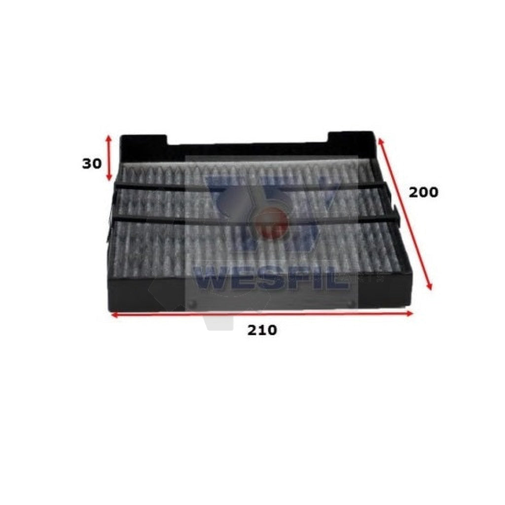 1 X Wesfil Cabin Air Pollen Filter Wacf0045