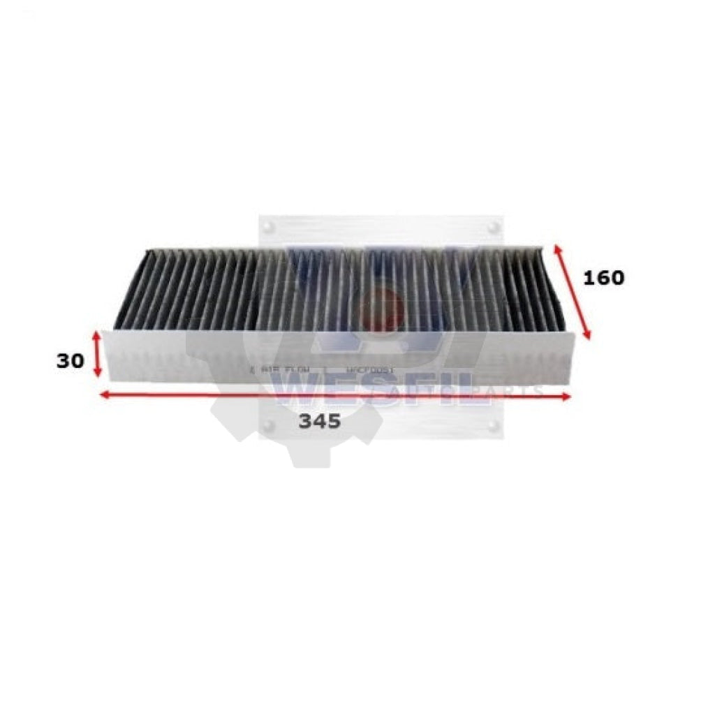 1 X Wesfil Cabin Air Pollen Filter Wacf0051