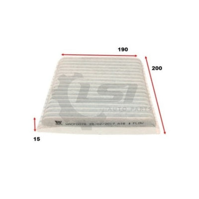1 X Wesfil Cabin Air Pollen Filter Wacf0078