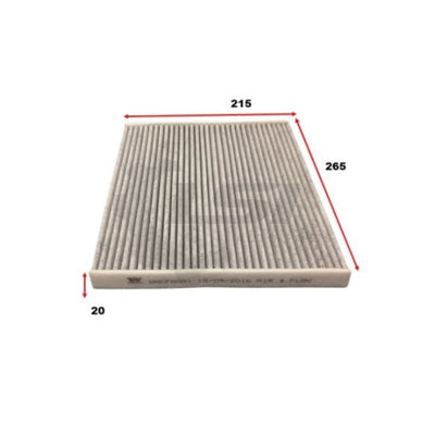 1 X Wesfil Cabin Air Pollen Filter Wacf0081