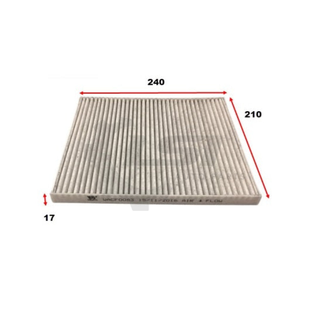 1 X Wesfil Cabin Air Pollen Filter Wacf0083