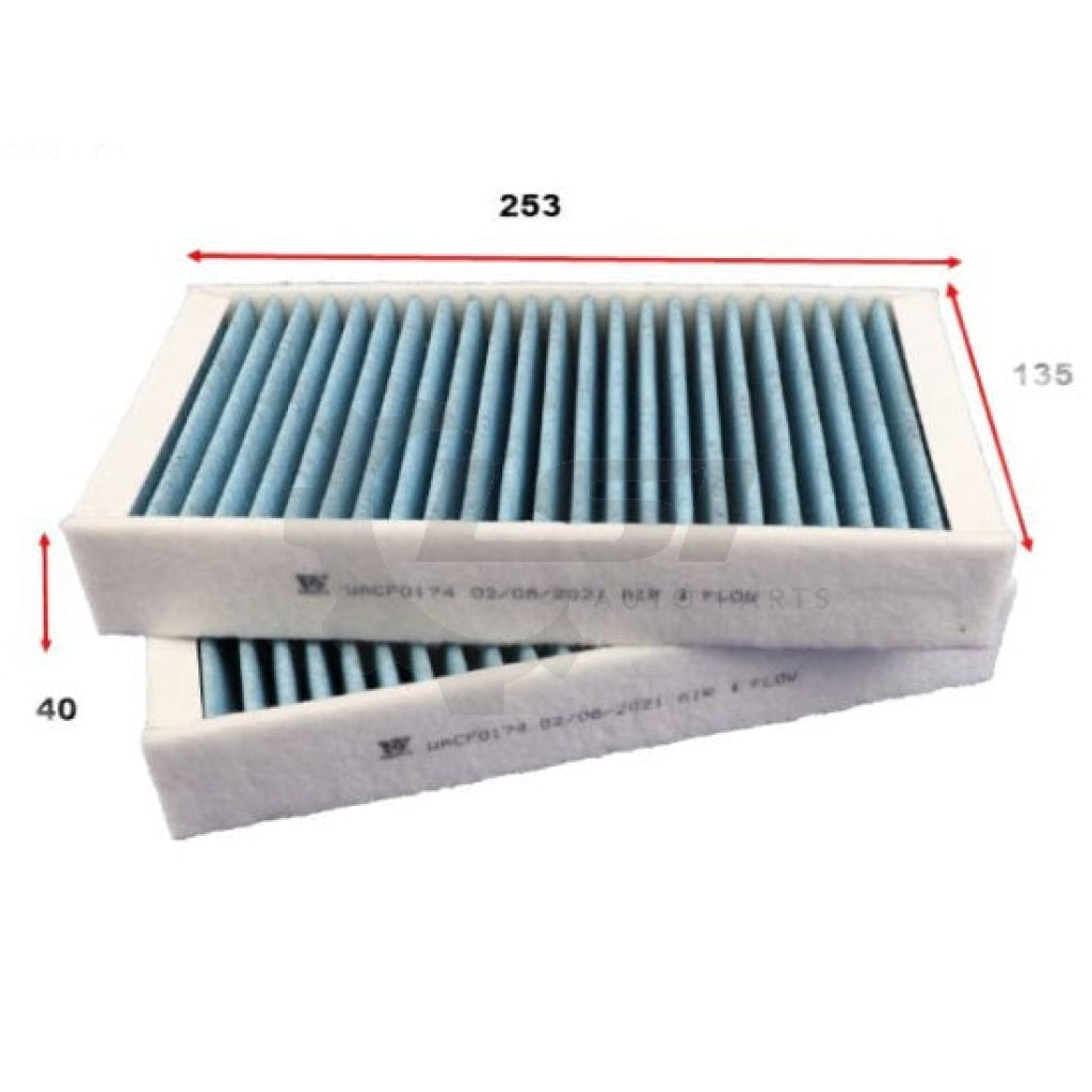 1 X Wesfil Cabin Air Pollen Filter Wacf0174