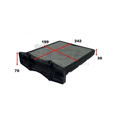 1 X Wesfil Cabin Air Pollen Filter Wacf0188