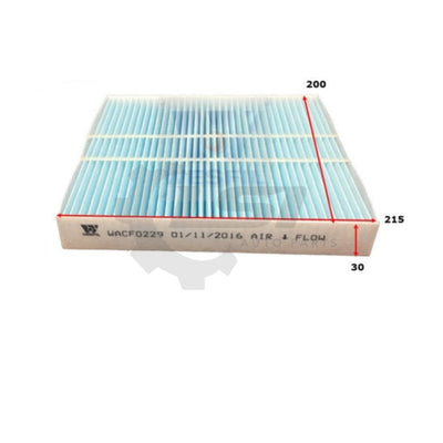 1 X Wesfil Cabin Air Pollen Filter Wacf0229