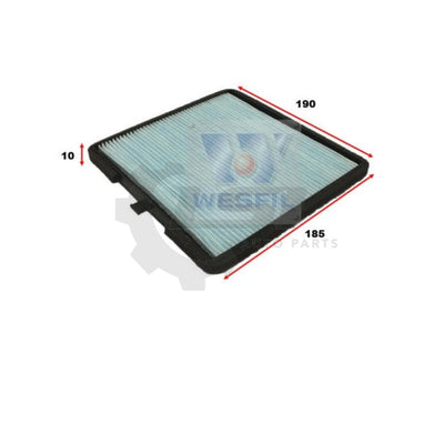 1 X Wesfil Cabin Air Pollen Filter Wacf0242