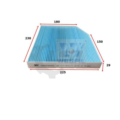 1 X Wesfil Cabin Air Pollen Filter Wacf0246