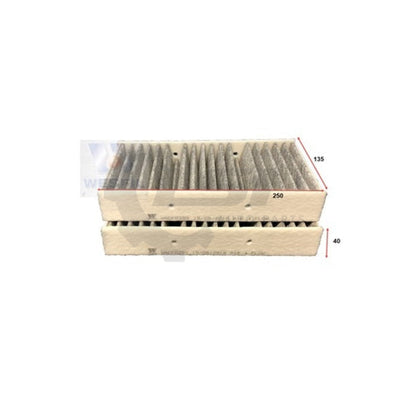 1 X Wesfil Cabin Air Pollen Filter Wacf0255