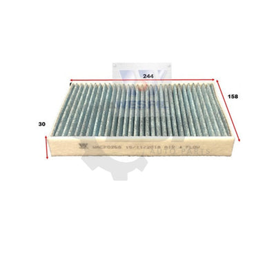1 X Wesfil Cabin Air Pollen Filter Wacf0268