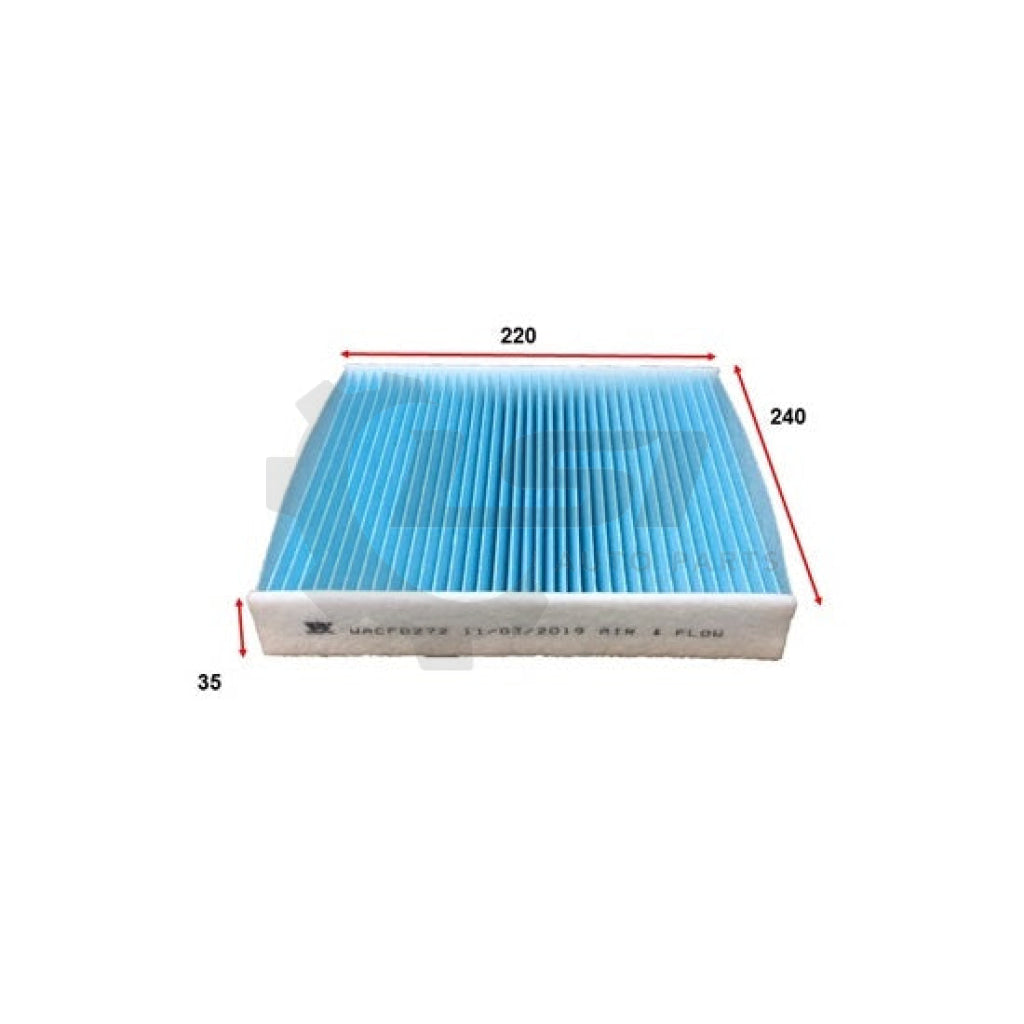 1 X Wesfil Cabin Air Pollen Filter Wacf0272