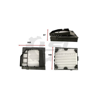 1 X Wesfil Cabin Air Pollen Filter Wacf0281
