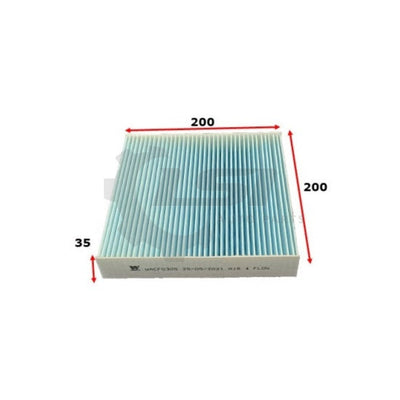 1 X Wesfil Cabin Air Pollen Filter Wacf0305