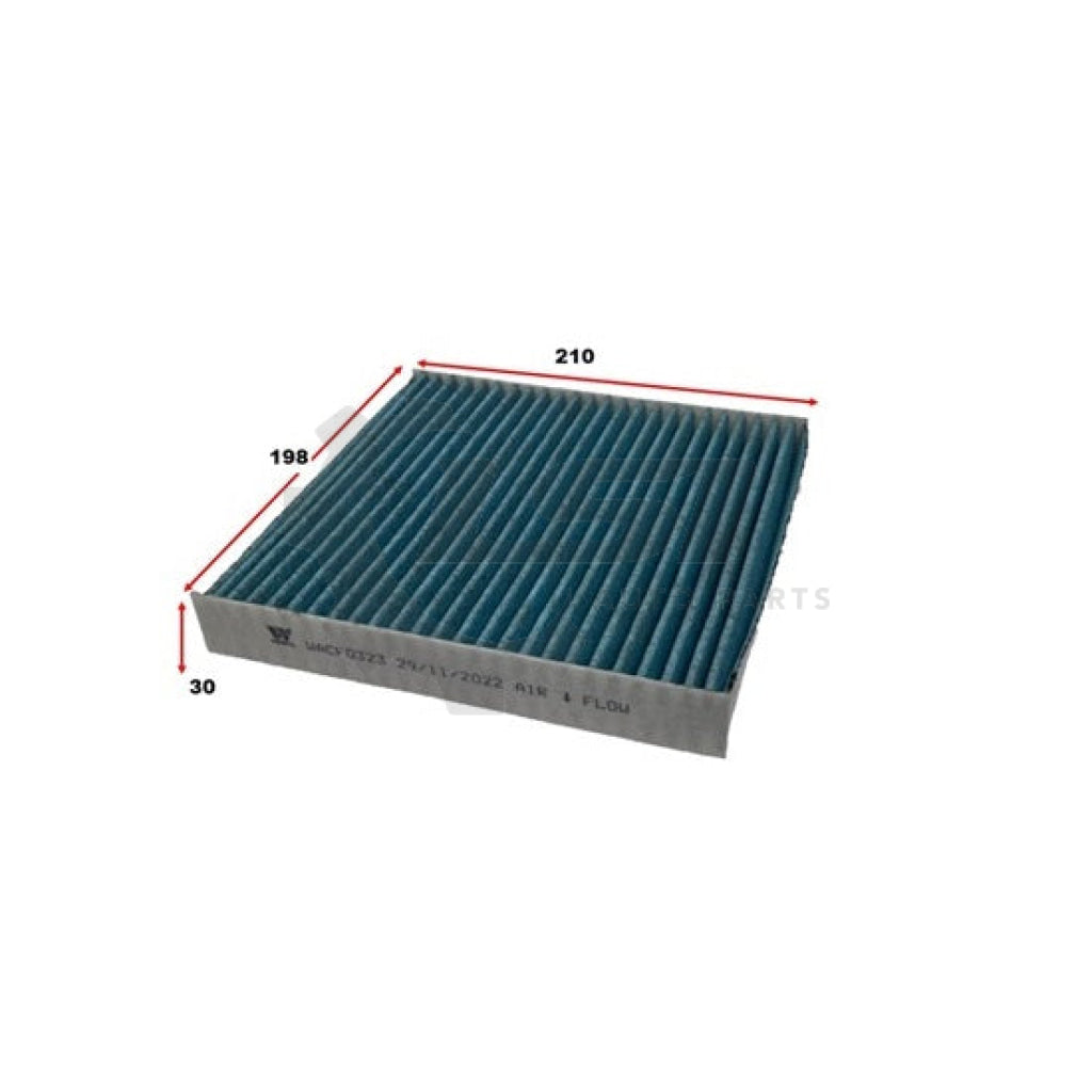 1 X Wesfil Cabin Air Pollen Filter Wacf0323